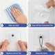 thumbnail image 3 of Ganchos adhesivos fuertes para pared, ganchos autoadhesivos sin perforaciones para estante, armario, cocina y baño, 3 of 5