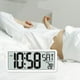 thumbnail image 3 of 2X Serie de Reloj de Pared Cuadrado, Reloj Despertador Digital Jumbo Grande de 13.8 Pulgadas, Pantalla LCD, Escritorio de Decoración de Oficina Exclusivo de MúLtiples Funciones, 3 of 5