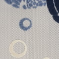 thumbnail image 5 of Nourison Aloha Turtle Coastal Flatweave High-Low Indoor Outdoor Area Rug Navy Blue 5'3" x 7'5", 5 of 10