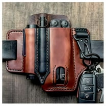 GASTROPOD Multitool Leather Sheath Organizer Storage Belt Waist Bag Pocket Organizers