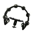 thumbnail image 4 of TISHITA Cymbal Hi Hat Tambourine Hand Held Percussion Accessories for KTV black, 4 of 8