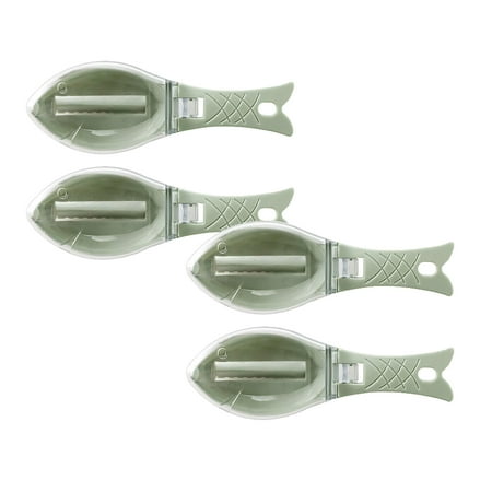 

Small Lemon Slicer Household Kitchen Tools Fishs Scale Scraper Remover with Lid