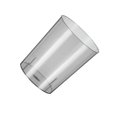 thumbnail image 2 of Naiovety Cubo de basura de baño impermeable ABS con tapa para duradero Cubo de basura y juego de escobillas de baño Cubo de basura con Almacenamiento y organización del hogar La negro transparente uno, 2 of 6