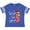 Football Blue and White, variant on Christmas Llama Boys or Girls Toddler T-Shirt
