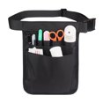 thumbnail image 1 of Bolsa de enfermera para mujeres y hombres, cinturón de herramientas de enfermera, organizador de bolsillo de almacenamiento para enfermeras, riñonera multicompartimento (negro), 1 of 5