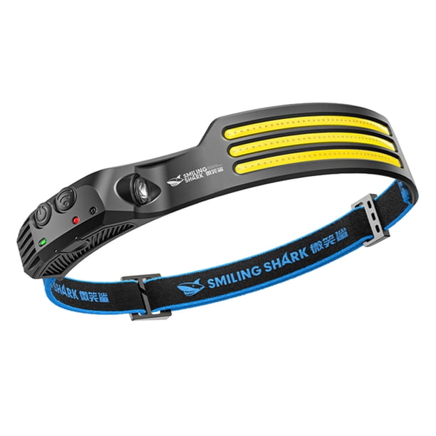 Linterna frontal linterna LED recargable USB 1200MAH para Camping senderismo pesca JShteea El nuevo