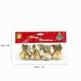 thumbnail image 2 of Christmas Decor Plastic Electroplated Bells 4.5cm For Stringing As Christmas Tree Pendant Accessories And Crafts Christmas Ornaments, 2 of 2