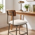 thumbnail image 4 of Velvet Stretch Dining Chair Seat Covers Elastic Cushion Slipcovers,C, 4 of 6