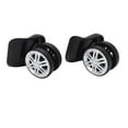 thumbnail image 1 of Roues de Bagage, 1 Paire de Roues de Remplacement pour Bagage Roues de Remplacement pour Bagage Roues Pivotantes pour Valise Finition de Luxe, 1 of 8