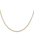 thumbnail image 2 of Primal Gold 14 Karat Yellow Gold 1.4mm Solid Polished Cable Chain, 2 of 4