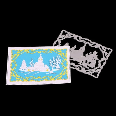 

Christmas Office Cabinet yunlongp Office&Craft&Stationery Christmas Deer Metal Dies Cuts for Card Making Stencil Diy Scrapbooking Card Christmas Halloween Thanksgiving Special Offers