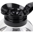 thumbnail image 4 of TrueCraftware- 64 oz. Coffee Decanter Stainless Steel Base Polycarbonate Body with Black Plastic Handle Commercial Grade- Coffee Carafe Easy Pour Coffee Decanter Perfect for Cafes Home and Restaurant, 4 of 7