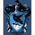 thumbnail image 2 of Harry Potter Ravenclaw Crest Men's Navy Heather T-Shirt-3XL, 2 of 4