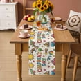 thumbnail image 2 of Colorful Children's Day Table Runner 90 Inches, Car Tree Stars Modern Abstract Art Bed Runner Dresser Scarves Tabletop for Indoor Outdoor Parties/Ceremony/Banquet, 13" x 90", 2 of 9