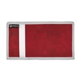 thumbnail image 2 of JIALIOU Nylon Trifold Card Wallet with ID Window Zipper Pocket for Men Women Teen Red Elegant Spiral, 2 of 7