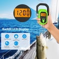 thumbnail image 4 of Fish Scale, AMIR 110lb/50kg Digital Fish Scale with Fish Gripper 38'' Tape Measure LCD Screen Display Portable Digital Scale for Fishing Luggage Gift for Him Green, 4 of 11