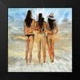 thumbnail image 2 of Bolokofsky, Ronald 15x15 Black Modern Framed Museum Art Print Titled - Beach Buddies II, 2 of 5