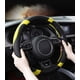 thumbnail image 3 of Funda universal para volante de coche, de microfibra y cuero, 37-38 cm (15"), antideslizante, transpirable y duradera., 3 of 5
