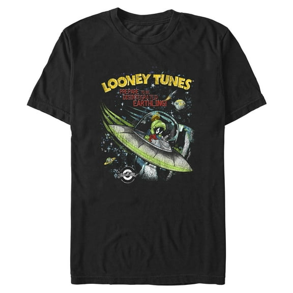 Men's Looney Tunes Earthling Marvin Graphic T-Shirt