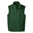 thumbnail image 5 of Mafoose Men Super Soft Value Polyester Fleece Male Vest Forest Green 3XL, 5 of 6