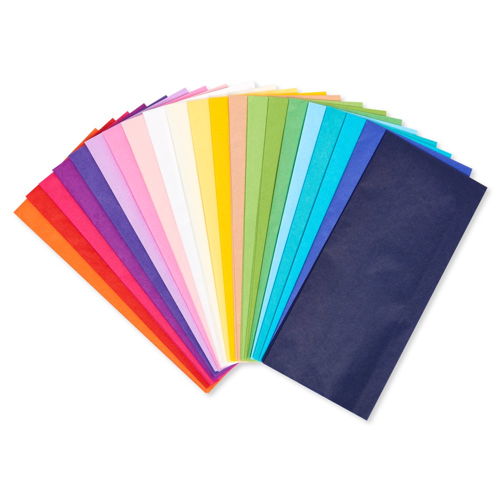 American Greetings Multicolored Tissue Paper, 170 Sheets