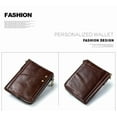 thumbnail image 4 of （brown）Ultra Slim Card Holder Wallet - Slim Wallet for Women & Men - Minimalist Wallets for Women - Small Wallet for Women & Men, 4 of 5