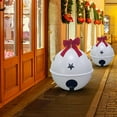 thumbnail image 6 of Large Christmas Inflatable Decorations Set with Balls Bows and Bells for Outdoor Indoor Holiday Decor, Easy to Inflate Deflate Weather-Resistant PVC Material for Tree Yard Patio Party Decoration, 6 of 6