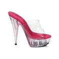 thumbnail image 2 of Ellie Shoes Womens E-609-Elsa 6" Pointed Stiletto Mule. Pink / 11, 2 of 2
