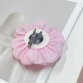 thumbnail image 6 of 9cm Wedding Fabric Flower Brooch Pin Hair Clip for Women Men Elegant Big Camellia Rose Floral Brooches Lapel Pins Dainty Holiday Party Costume Dress Accessories Jewelry, 6 of 12