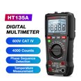 thumbnail image 4 of HABOTEST HT135A Multimètre Numérique Multifonction Écran Couleur LCD Multimètre Portatif 4000 Vrai RMS Compte Professionnel Tension Courant Capacité Résistance Fréquence Température Diode, 4 of 5