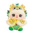 thumbnail image 2 of Muñeco de serpiente de peluche, creativo, cómodo y decorativo, para Año Nuevo. Amarillo, 2 of 9