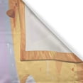 thumbnail image 3 of Ambesonne Landscape Kitchen Curtains, Beach Pinkish Clouds Sky, 55"x36", Pastel Brown and Pale Pink, 3 of 3
