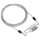 thumbnail image 1 of Candado de combinación de 4 dígitos Uxcell con cable de seguridad 1 Set candado exterior cadena gris 5 pies, 1 of 7