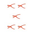 thumbnail image 1 of mmirethe Efficient Crayfish Seafood Tool With Precise Pressure Fit Garlic Flavored Shelling Pliers Kitchen orange 5Set, 1 of 6