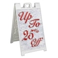 thumbnail image 1 of Special Offer (24" X 36") Standard A-Frame Signicade, Includes Decal Applied To Stand, 1 of 4