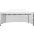 thumbnail image 1 of Carpa Toldo 3x4.5 Plegable Paredes Tejido Jardimex  Impermeable 600d  Blanca, 1 of 5