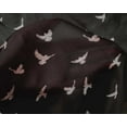 thumbnail image 3 of oneOone Silk Tabby Fabric Bird Ikat Printed Fabric 1 Yard 42 Inch Wide, 3 of 3