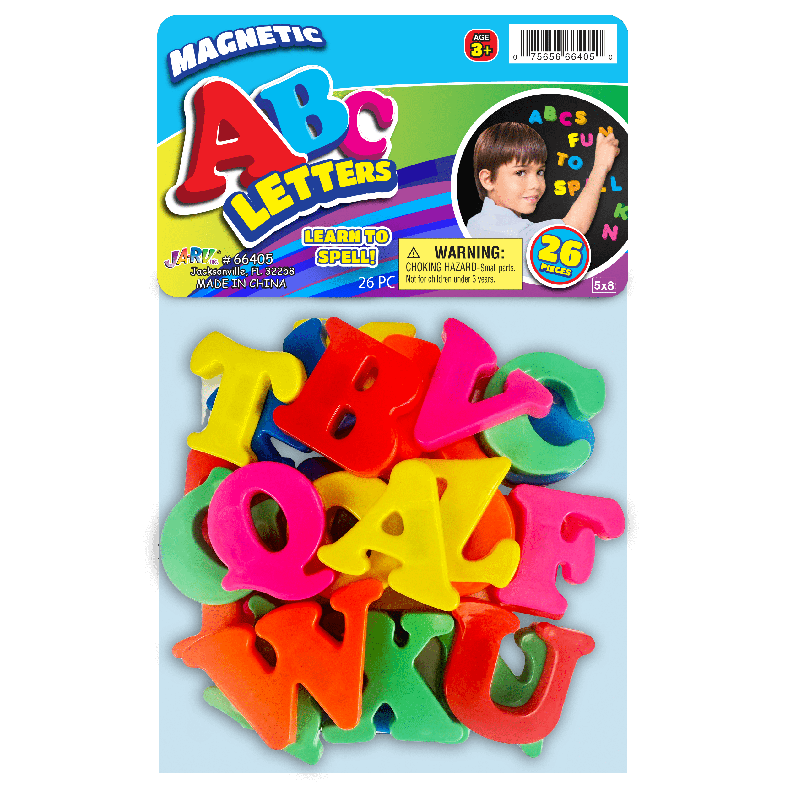 JA-RU Inc. Toys - SET OF 2 MAGNETIC SETS (Numbers & Letters - 52