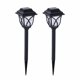 thumbnail image 1 of 2 luces solares para exteriores para jardín, resistentes al agua, hasta 6 horas de iluminación, luces para caminos, luces solares para patio, entrada luz blanca mayimx Luces de camino, 1 of 9