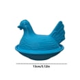 thumbnail image 3 of Food Storage Kitchen Organization Freezer Storage Refrigerator Storage Food Storage Boxes Food Storage Containers 3D Printed Chicken Snack Bowl – Novelty Red Poultry Bowl with Matching Lipped Base, 3 of 4