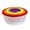 Clear, variant on ATRDTO Dishwasher Safe Salad Bowl Set with Lid Round Plastic Clear, Multicolor, 7 Count