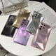 thumbnail image 2 of Luxury Plating 3D Diamond Pattern Matte Skin Touch Case for Samsung Galaxy S22 S23 S24 Ultra Shockproof TPU+PC Cover S24 Plus, 2 of 5