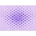 thumbnail image 1 of Ahgly Company Machine Washable Indoor Rectangle Transitional Heliotrope Purple Area Rugs, 4' x 6', 1 of 7