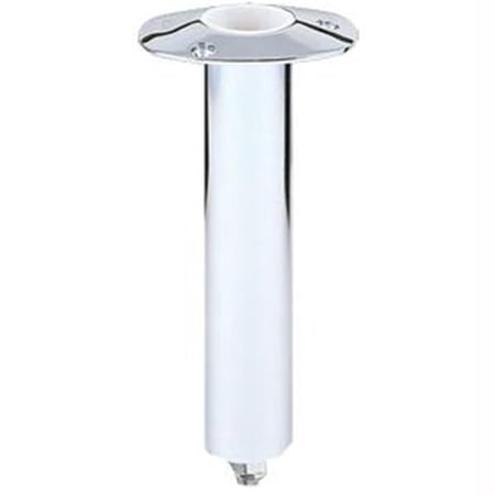 Lee s Tackle Inc. 0 Degree Stainless Steel Swivel Base Flush Mount Rod Holder 2.25in.