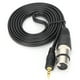thumbnail image 4 of Cable de micrófono, Cable de micrófono Cable macho Maleto XLR hembra de 3,5 mm Cable XLR Diseño exquisito, 4 of 8