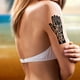 HEVIRGO Modèles de Tatouage Pochoirs de Tatouage au Henné Mains / Pieds pour Aérographe Mehndi Body Painting – image 4 sur 6