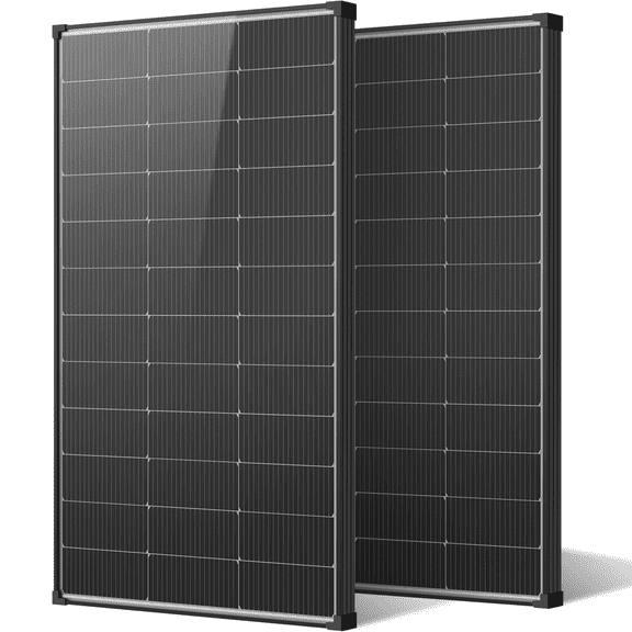 AeternaSol 400W 12V Bifacial Solar Panel kit, 2x200W N-Type 18BB A+ Grade 25.6% High Efficiency, IP68, for Camping, Homes, RV & Off-Grid