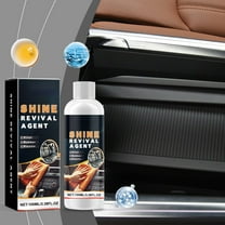 Plastic Restorer for Cars – Refreshes Faded Plastic, Vinyl & Rubber Trim with Polish for Deep Shine – Protects Against UV & Dirt – Black Exterior & Interior Care Product for Detailing