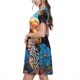 thumbnail image 2 of Disketp Colorful Underwater Sea Turtle para Vestido de Manga Corta para Mujeres, Vestidos de Verano para Mujeres, Casual y Holgado para la Playa, 2 of 6