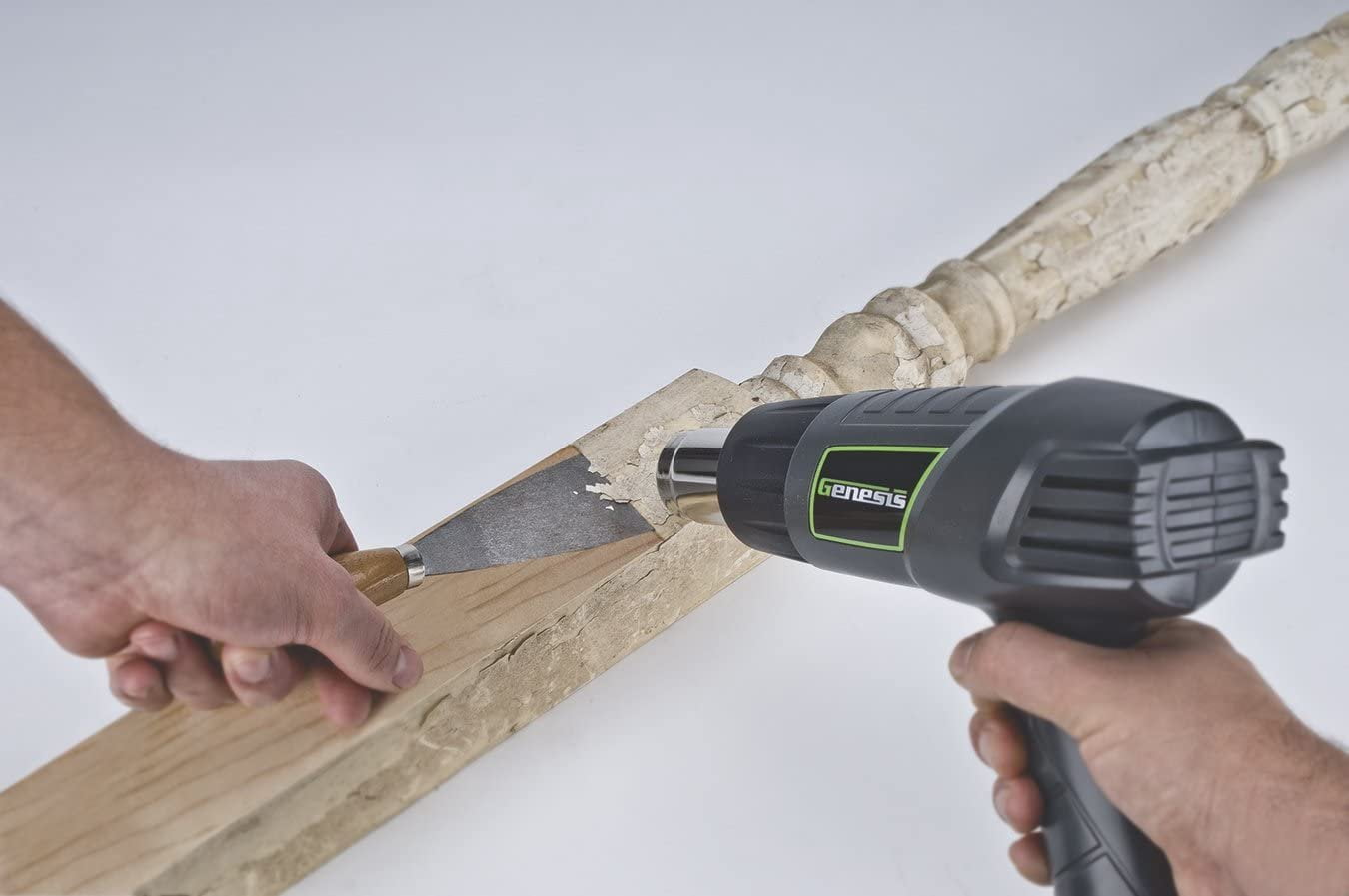 Genesis 1500W 12.5 Amp Heat Gun with Accessory Tips